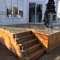 construction patio transparent Beloeil