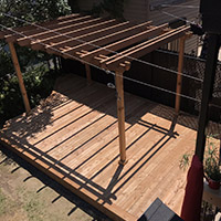 Construction de pergola, patios et terrasses en bois