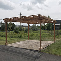 Construction de pergola, patios et terrasses en bois