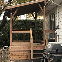 pergola en bois