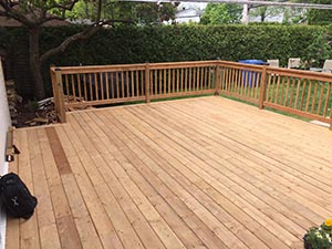 terrasse en bois Longueuil