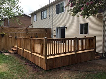 terrasse en bois Montréal