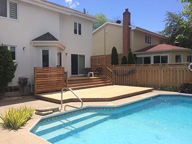 terrasse en bois Rive-Sud